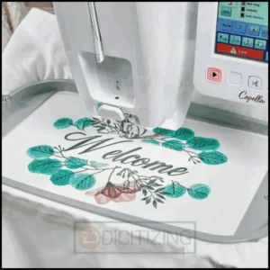Large Embroidery Area