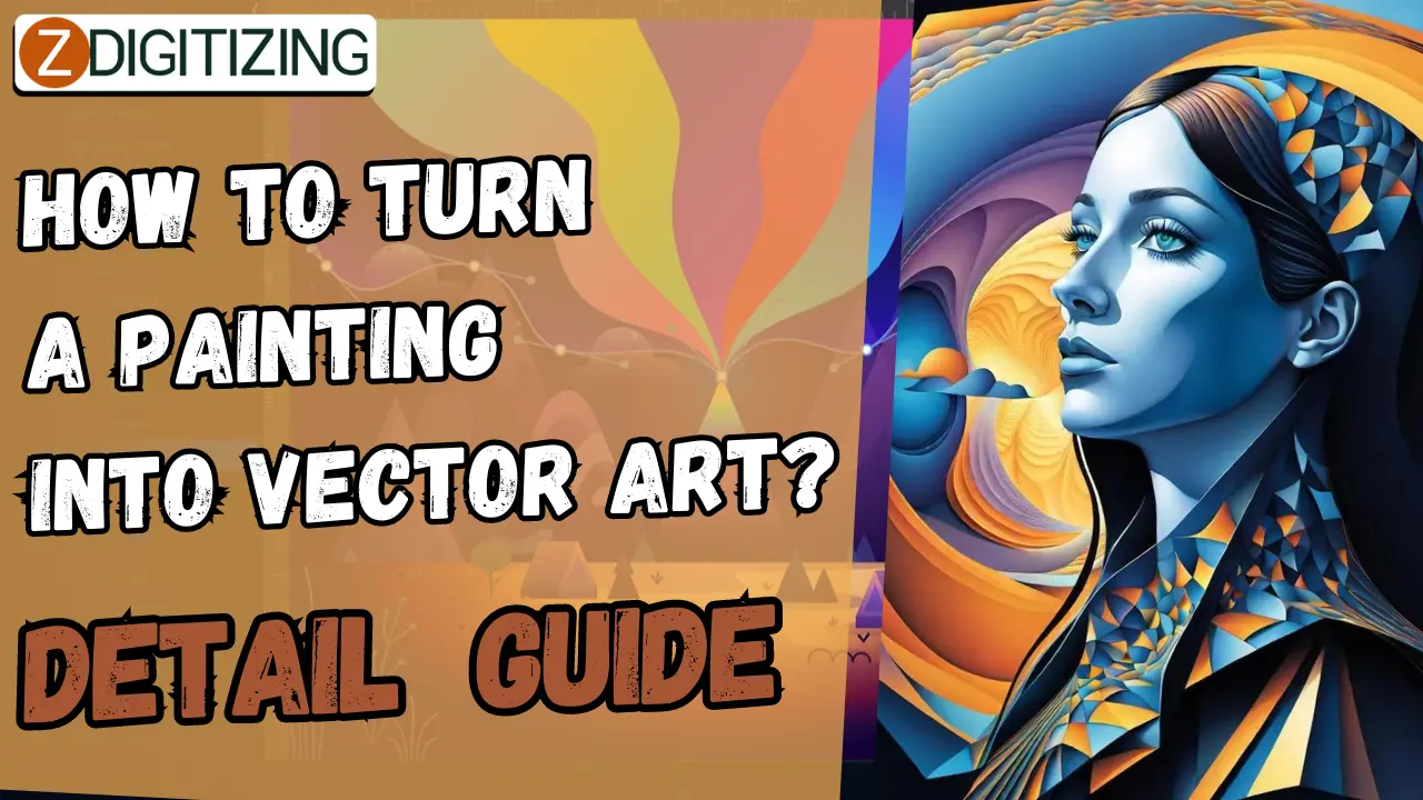 How To Turn a Painting Into Vector Art Detail Guide