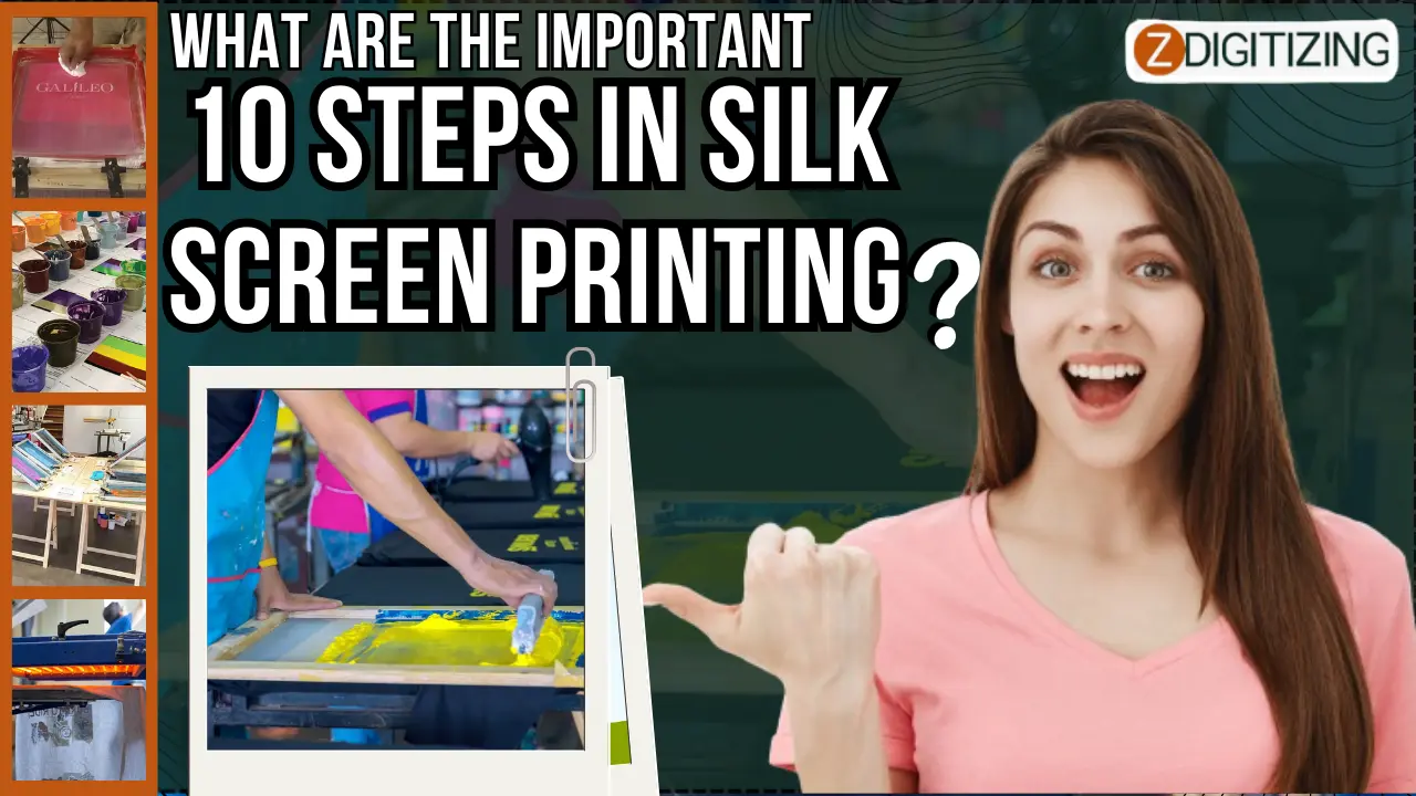 What are the Important 10 Steps in Silk Screen Printing