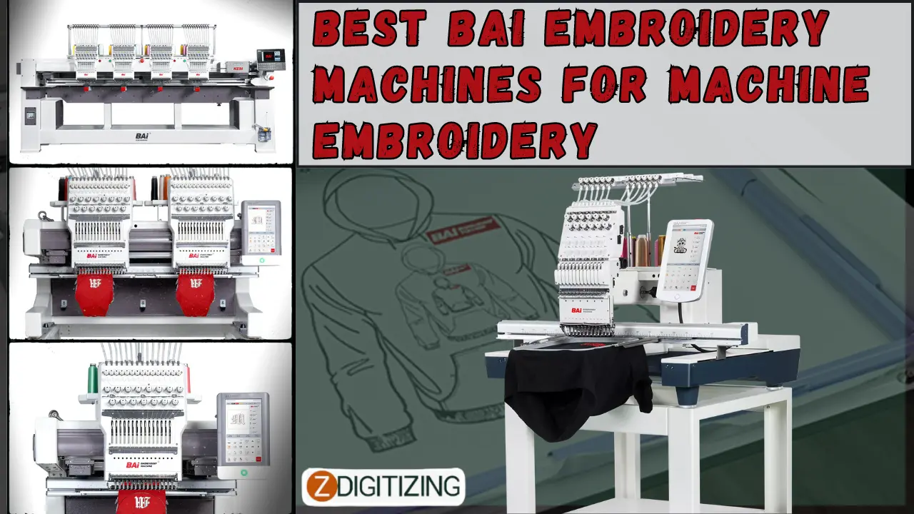Best Bai Embroidery Machines For Machine Embroidery