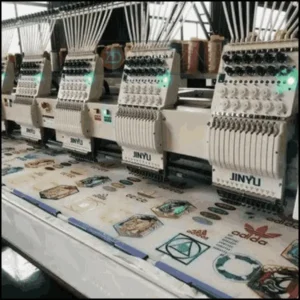 Multi-Head Embroidery Machines