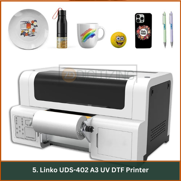 5. Linko UDS-402 A3 UV DTF Printer