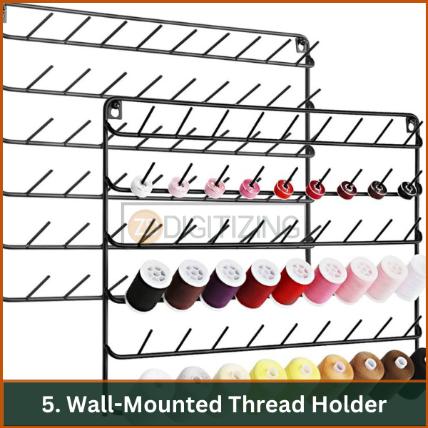 Wall-Mounted Thread Holder