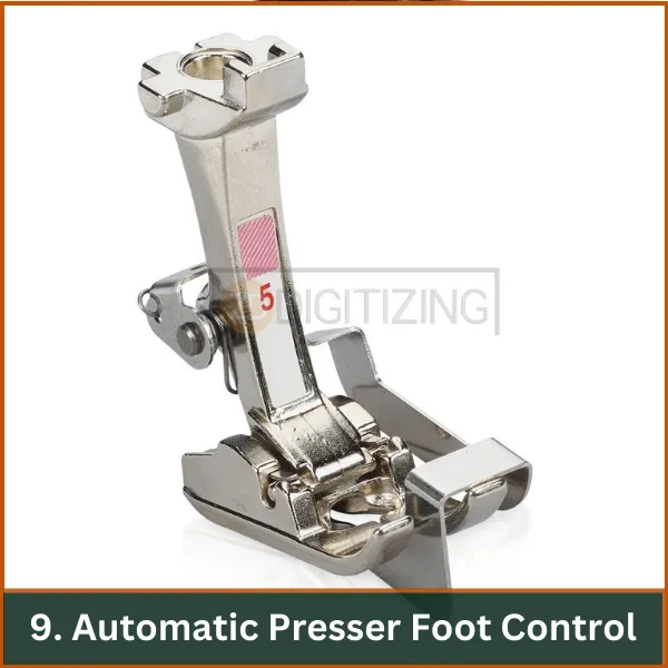 Automatic-Presser-Foot-Control