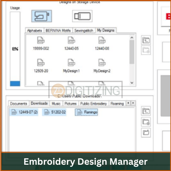 Embroidery Design Manager