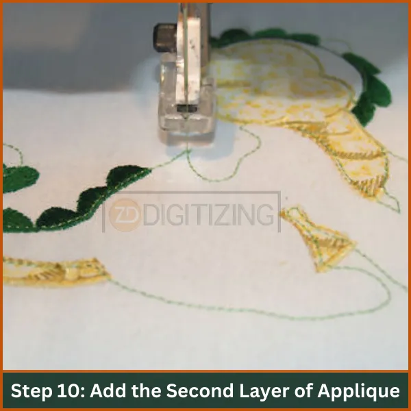 Step 10 Add the Second Layer of Applique_8_11zon