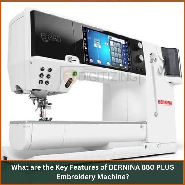 Reseña de la máquina de bordar BERNINA 880 PLUS