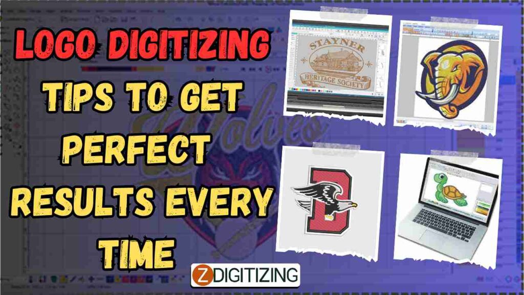 Tips For Logos Digitizing Embroidery By ZDigitizing