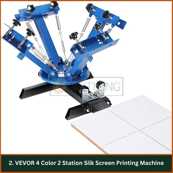 2. VEVOR 4 Color 2 Station Silk Screen Printing Machine (1)_3_11zon