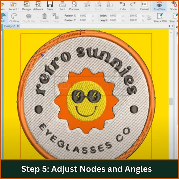 Adjust Nodes and Angles