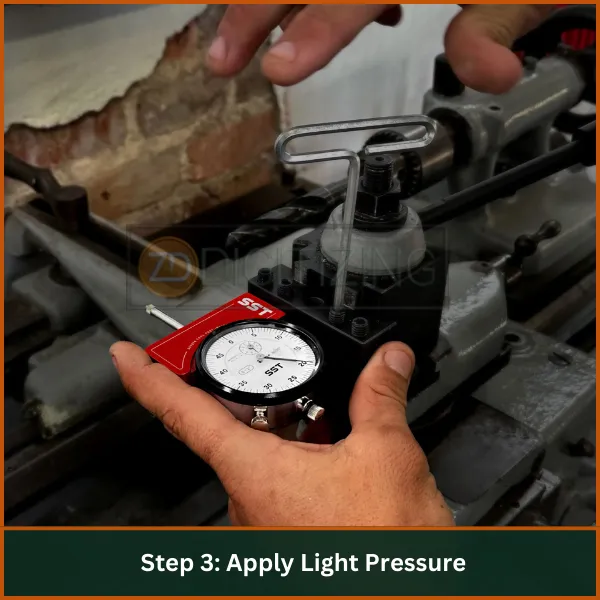 Apply Light Pressure