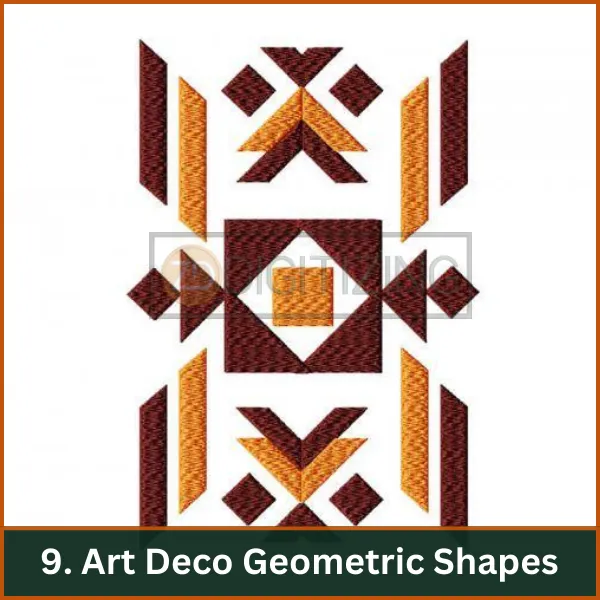 Art Deco Geometric Shapes