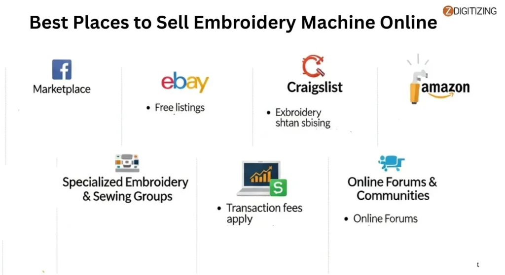 Best Places to Sell Embroidery Machine Online
