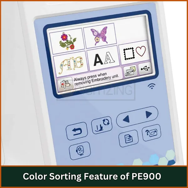 Color Sorting Feature of PE900