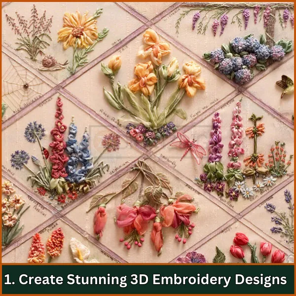 Create Stunning 3D Embroidery Designs