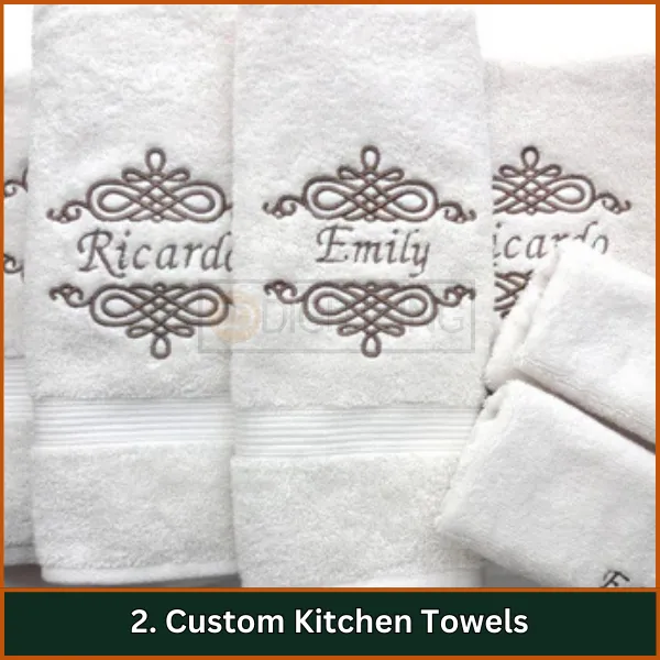 Custom Kitchen Towels