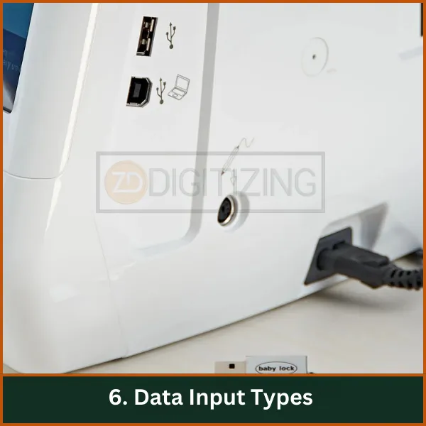 Data Input Types