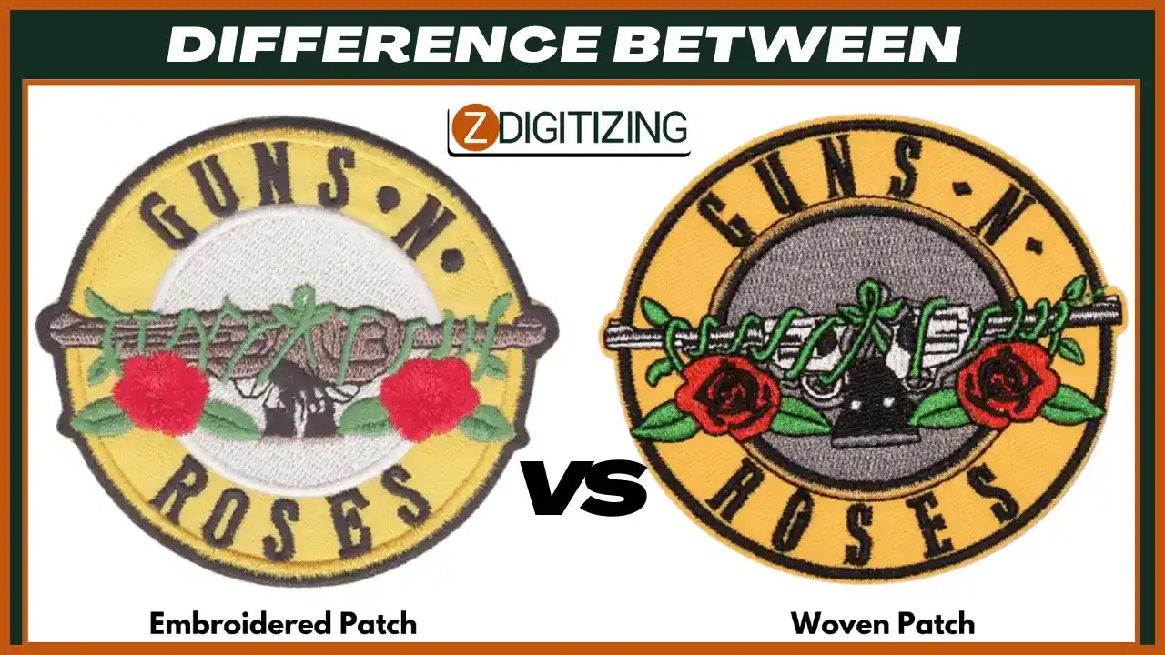 Difference Between woven vs embroidered patch