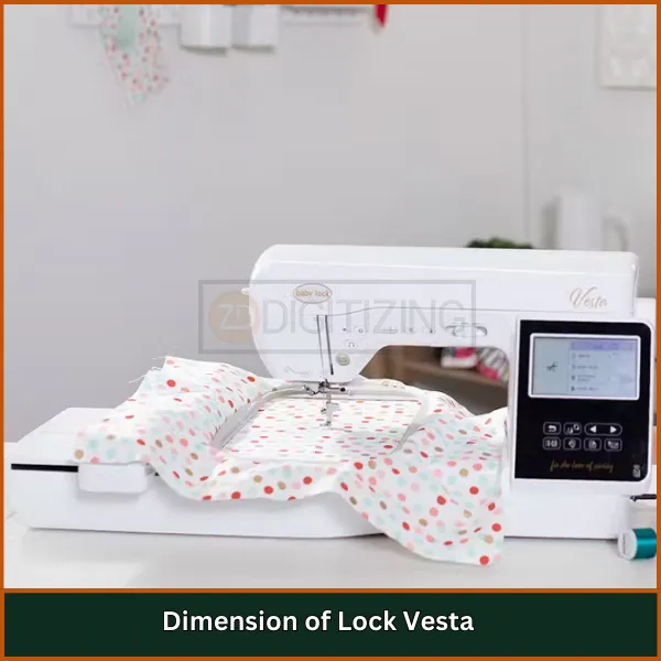 Dimension of Lock Vesta