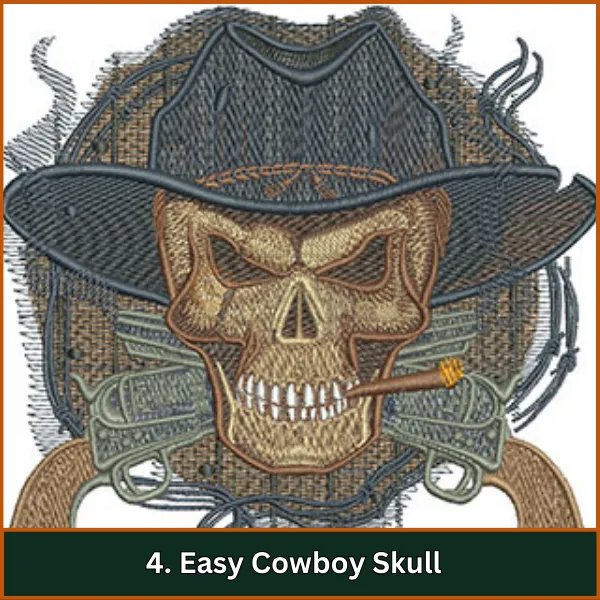 Easy Cowboy Skull