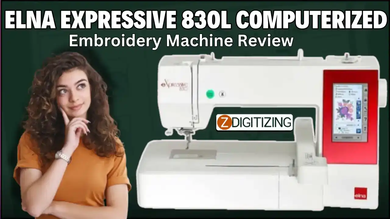 Elna Expressive 830L Computerized Embroidery Machine Review