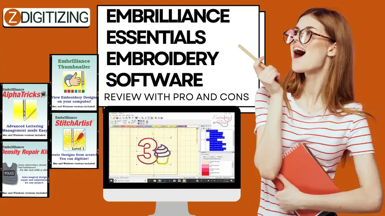 Embrilliance Essentials Embroidery Software Review With Pro and Cons