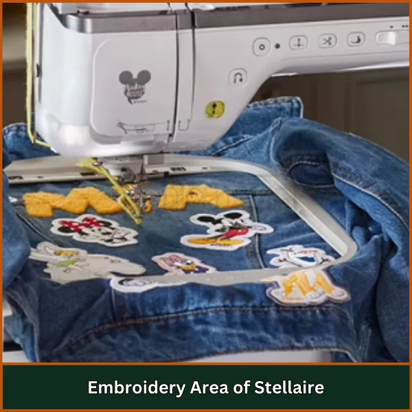 Embroidery Area of Stellaire