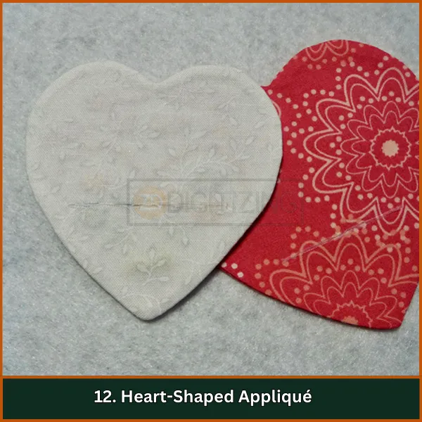 Heart-Shaped Appliqué