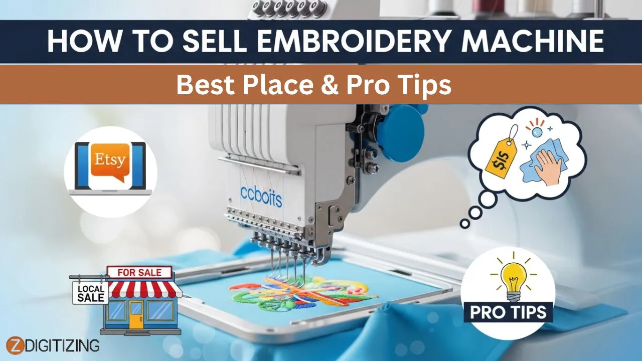 How to Sell Embroidery Machine