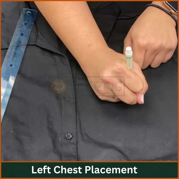 Left-Chest-Placement