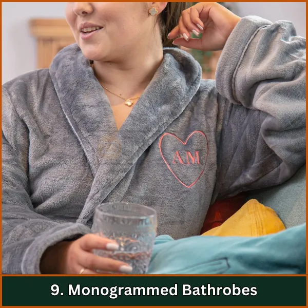 Monogrammed Bathrobes