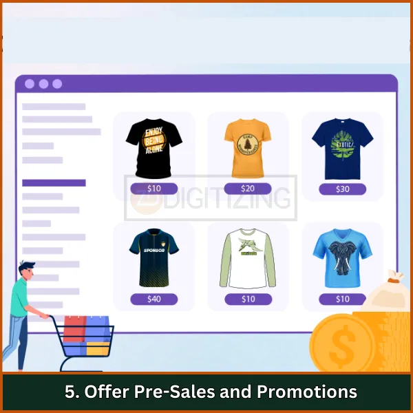 Offer Pre-Sales and Promotions