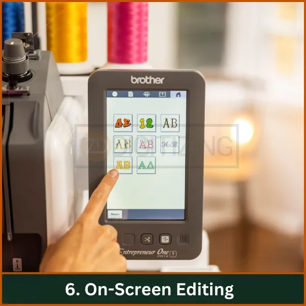 On-Screen-Editing