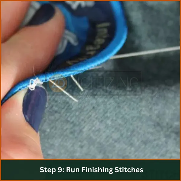 Run Finishing Stitches