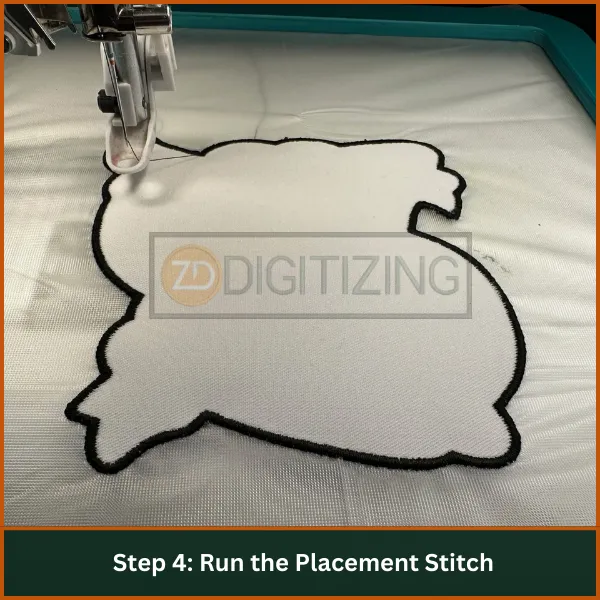 Run the Placement Stitch