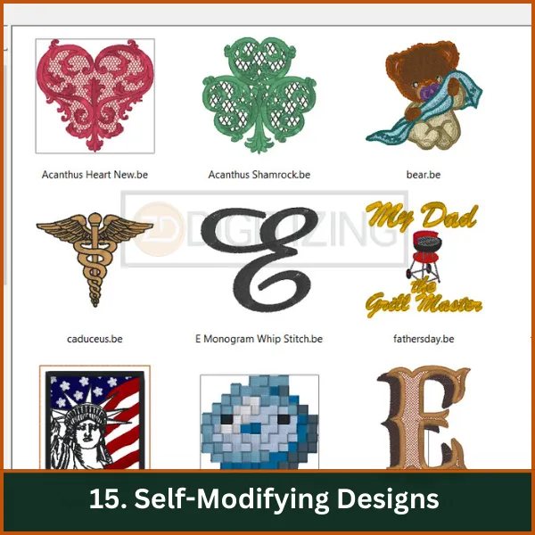 Self-Modifying Designs