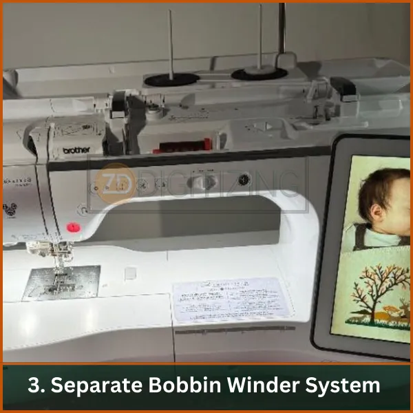 Separate Bobbin Winder System