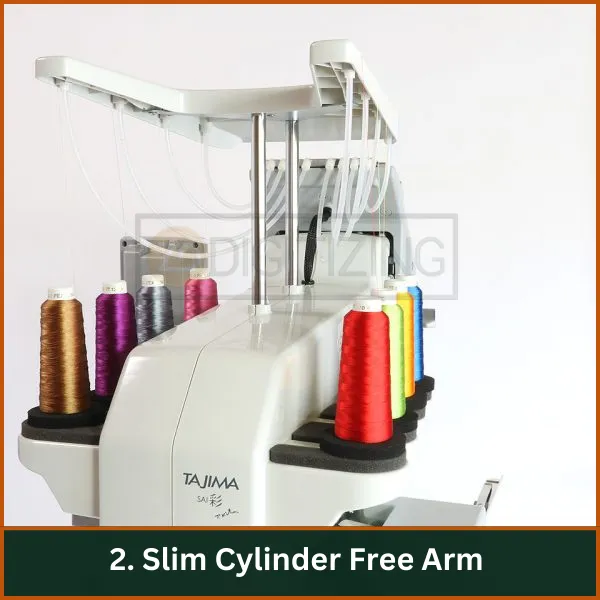 Slim Cylinder Free Arm