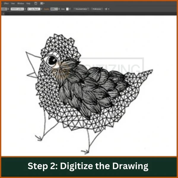 Step 2 Digitize the Drawing