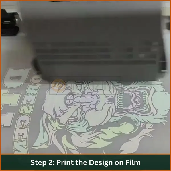 Step 2 Print the Design on Film_5_11zon