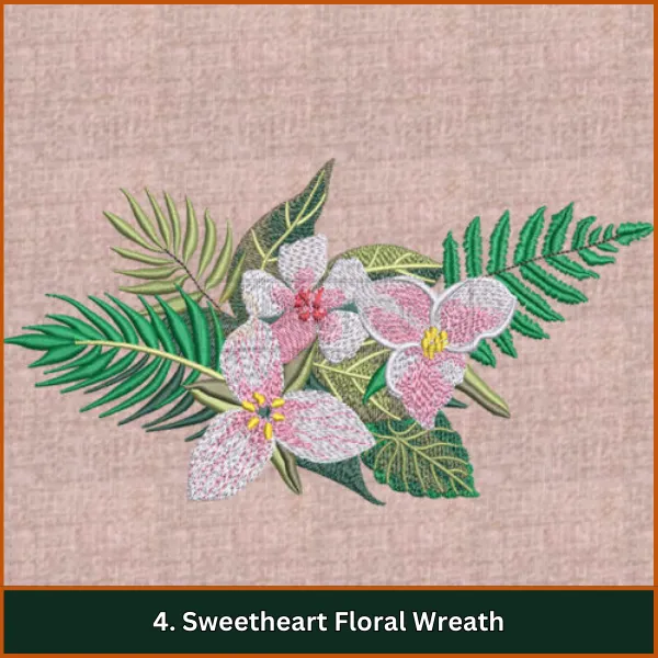 Sweetheart Floral Wreath