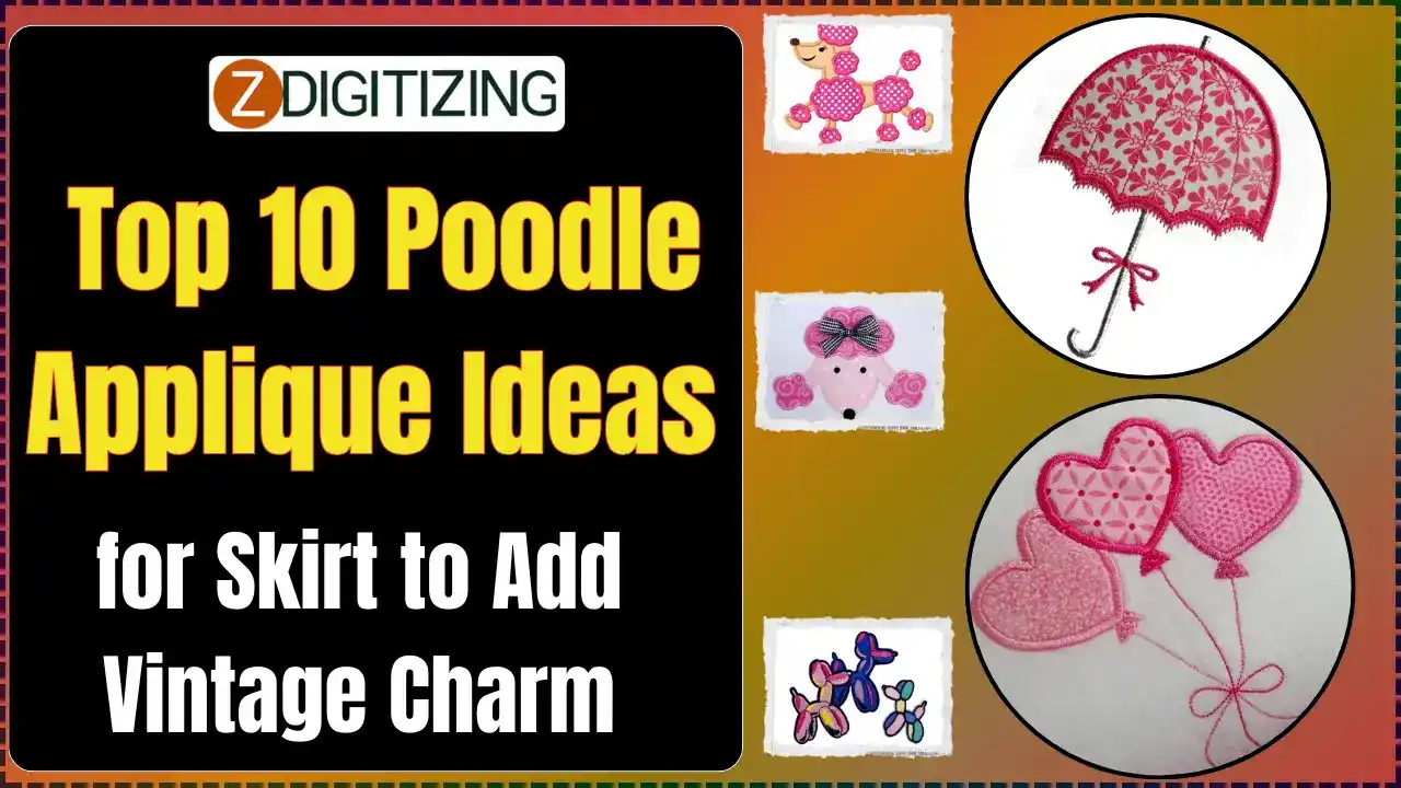 Top 10 Poodle Applique Ideas for Skirt to Add Vintage Charm