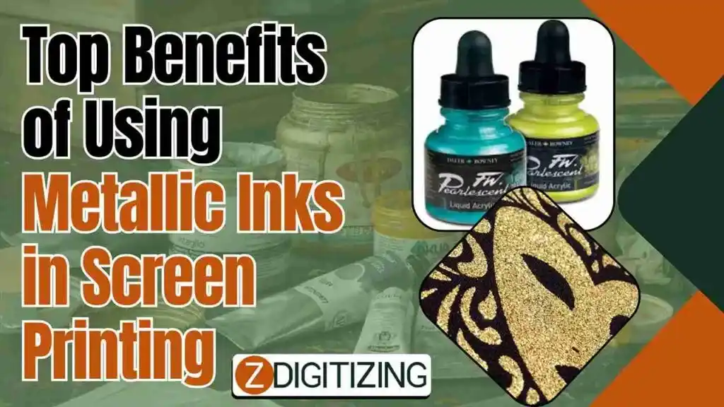 Top Benefits of Using Metallic Inks in Screen Printing