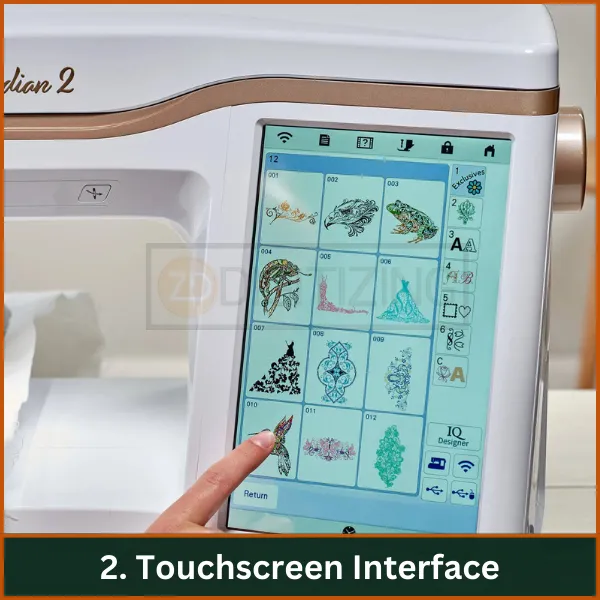 Touchscreen-Interface