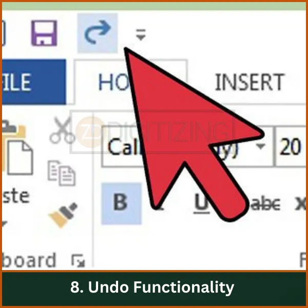 Undo Functionality