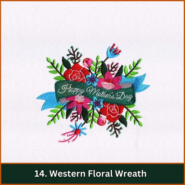 Western Floral Wreath