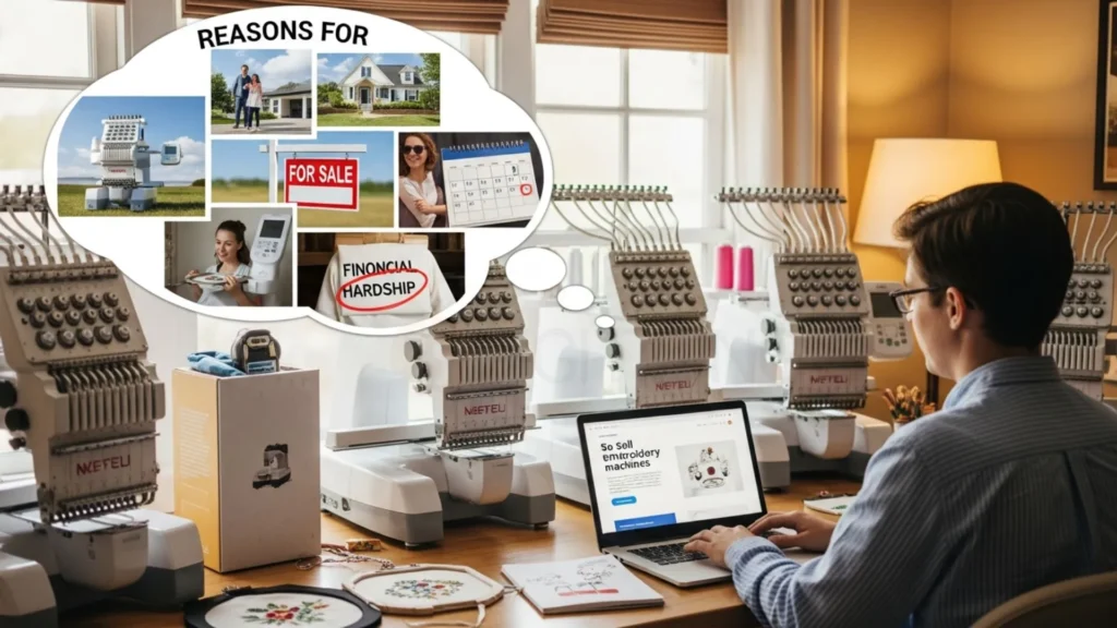 Why People Sell Embroidery Machines (And That’s Okay)