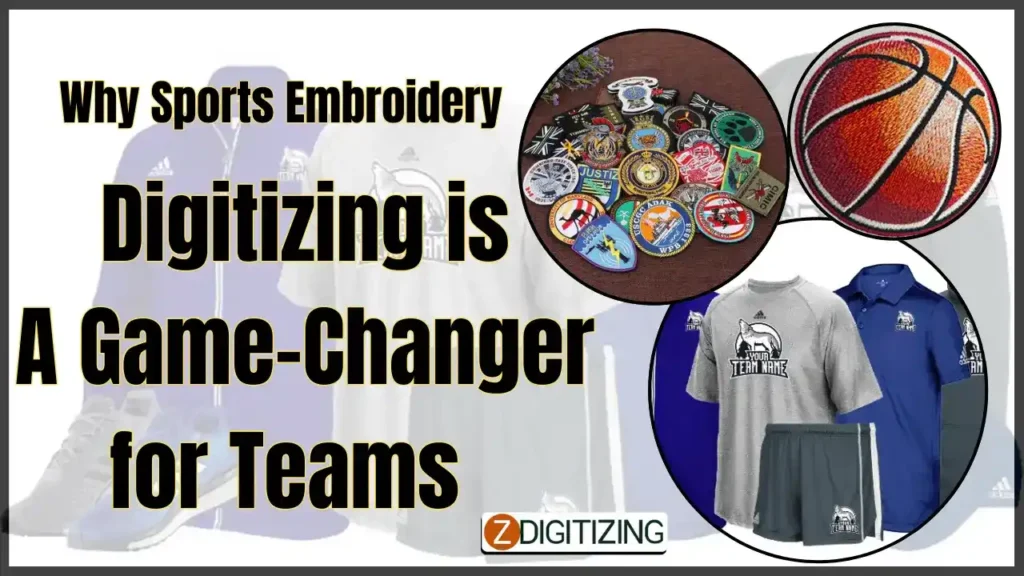 Why Sports Embroidery Digitizing is a Game-Changer for Teams