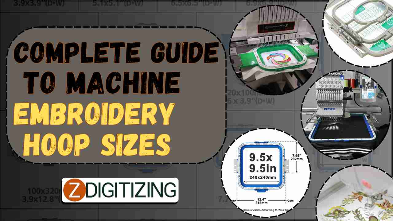 Machine Embroidery Hoop Sizes