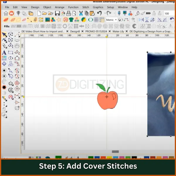 Add Cover Stitches